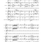 "Per costume, o mio bel Nume" von Marianna Martines, Text: Pietro Metastasio. Format: Notenblatt. Mehrere Instrumentenstimmen.