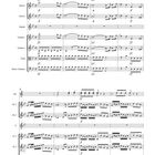 "Ah, se in Ciel, benigne stelle" von Marianna Martines. Musiknoten für verschiedene Instrumente und Gesang.