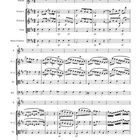 Titel: Che non mi disse. Text: Pietro Metastasio. Marianna Martines 1744-1812. Noten für Sopran, Violine, Viola, Basso Continuo.