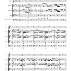 Notenblatt mit Titel "Vorrei da’ lacci sciogliere", Text von Pietro Metastasio, Musik von Marianna Martines (1744–1812).