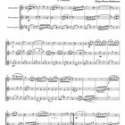 Titel: "Walzer & Co." Untertitel: "Fünf Tänze für drei Saxophone". Komponistin: Helga Warner-Buhlmann. Noten für Saxophone.