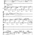 Notenschrift für "IV. Finale" von Karl Michael Komma, Allegro moderato, Violine und Klavier, Taktangaben vorhanden.