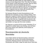 Texte: "Neurotransmitter als chemische Botschafter". Beschreibung des Vagusnervs und seiner Rolle in der Darm-Hirn-Achse.