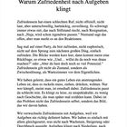 1 Warum Zufriedenheit nach Aufgeben klingt. Unauffällig, als Zwischenlösung gesehen, aber anders als Aufgeben.