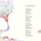 Text: "KATE BORNSTEIN … In our beginning, There was Kate Bornstein And they did research Upon themself."  
Illustration: Bunte, abstrakte Formen mit Figuren.