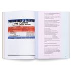 Linksseitig ein Plakat mit französischem Text, oben "POUR CONTINUER LA TRADITION DE PARIS". Rechts ein Manifest in Deutsch.