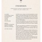 Rezept für Ensaimada: Zutaten und Zubereitungsschritte inklusive Teigherstellung, Ruhe- und Backzeit.