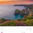 Kalenderblatt mit Küstenszene. Wochentage: 03 bis 09, Events: Christi Himmelfahrt am 06. Mai, Muttertag am 09. Mai.