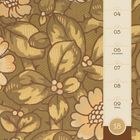 03 MO, 04 DI, 05 MI, 06 DO Christi Himmelfahrt, 07 FR, 08 SA, 09 SO Muttertag. 18 MAI. Blumenmuster mit Blättern.