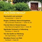 Aus dem Inhalt: Reizvolle Orte und Themen, von Naturschutz bis Kulturgeschichte. Historische Fachwerkhäuser mit bunter Fassade.