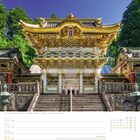 Shintō-Schrein Nikkō Tōshō-gū in Nikkō, Präfektur Tochigi. Kalender mit Wochennummer 21, Monat Mai.