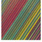 22. Woche 2027, MAI/JUN. Tulpenfeld in Südholland, Niederlande. Bunte diagonale Blumenstreifen in leuchtenden Farben.