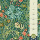 Kalender-Daten: MO 31, DI 01, MI 02, DO 03, FR 04, SA 05, SO 06, 22 MAI JUN. Illustration mit grünen und roten Blumen.