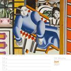 24. Woche, Juni 2027. Eine Illustration zeigt eine Person in Blau mit geometrischen Formen und Pflanzen im Hintergrund.