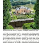 "Ehemaliges Gestüt des Schlosses La Jumenterie, heute Rathaus von Hautefort-St-Aignan." Ansicht eines historischen Gebäudes in grüner Landschaft.