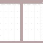 Kalenderseite für September mit Wochentagen und Platz für Notizen rechts. Mehrsprachig: Englisch, Französisch, Deutsch.