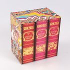 „One Piece Episode Wholecake Island“ in goldener Schrift auf roten Buchrücken. Bunte, lebendige Illustrationen.