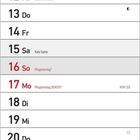 Kalender für Mai 2027. Tage und Feiertage: 1. Mai - Maifeiertag, 6. Mai - Christi Himmelfahrt, 17. Mai - Pfingstmontag, 27. Mai - Fronleichnam.