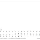 Kalenderblatt für Mai mit hervorgehobenen Feiertagen: 1., 6., 9., 13., 16., 23., 30. Text unten: regionale Feiertage.