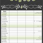 "Mai", darunter ein Kalender; Tage und Wochentage aufgelistet. Feiertage und besondere Ereignisse sind markiert.