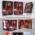 "Retro-Action, Neon-Nacht und eine Heldin, die alles niederreißt – 80er-Kult pur!" Steecase und Schuber mit Filmmotiven.