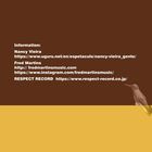 Informationen zu Nancy Vieira und Fred Martins mit Weblinks, unten rechts ein Vogel auf braun-beigem Hintergrund.