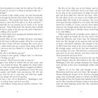 Seiten 8 und 9 eines Buches. Texte beschreiben eine Diskussion über die "Faceless Ones" und Gedanken von Valkyrie.