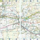 Kartenabschnitte 22 und 23 zeigen Orte wie Gilsland und Thirlwall, mit Wegen, Flüssen und Höhenlinien.