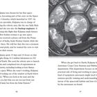 Text beschreibt Kalpana Chawla als Astronautin. Illustration zeigt eine Frau in einem Raumfahrzeugfenster, die auf die Erde schaut.