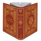 Cover in Rot und Gold. "No Fear. Only Fury." und "Empire of the Dawn" von Jay Kristoff. Verzierungen und ein geflügeltes Wesen.