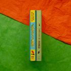 „KATE LUMSDEN AND NATE PEDLOW, Confessions of a Mango“, bunte Buchrücken, grüner und orangefarbener Hintergrund.