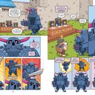 Comic mit einem Ritter: "Next up, we have Emma 'The PEKKA!'" Emma kämpft imaginär, aber bleibt unbeweglich.