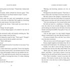 Juliette Cross: Dialog und Interaktion zwischen Charakteren, Bezug auf New Orleans, emotionale Begegnung, spätere Rückkehr.