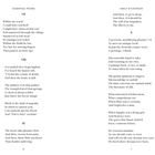 Texte "ESSENTIAL POEMS", "EMILY DICKINSON", Gedichte VII bis X mit Themen Natur, Schmerz, Tod, Literatur und Träumen.