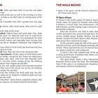 **Orientierung und Beginn des Spaziergangs.** Links: Informationen zu Sehenswürdigkeiten in Wien. Rechts: Text über die Wiener Oper. Inkl. Fotos: Opernhaus und Stern auf dem Gehweg.