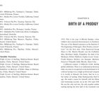 Kapitel 5: Geburtsstunde eines Wunderkinds. Liste von Surfwettbewerben und Siegen zwischen 2011-2022. Text über 1972.