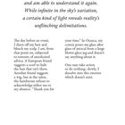 Ein Text beschreibt persönliche Erlebnisse, wie Kopfhautbleichen, unerwünschte Ratschläge und das Trinken von Mezcal in Oaxaca.