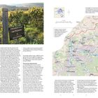 Links steht ein Schild: "FROMENTEAU Les Truchots CHAMPAGNE DRAPPIER". Auf der rechten Seite ist eine detaillierte Karte der Region "The Aube" in der Champagne, Frankreich.