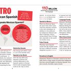 "INTRO Mexican Spanish. Who speaks Mexican Spanish? Official language: Mexico. Widely understood in many countries."