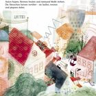 Text: "Die Stadt ist bereits auf den Beinen und singt ihr Lied. Autos hupen, Sirenen heulen und niemand bleibt stehen." Illustration von einer quirlig belebten Stadt.