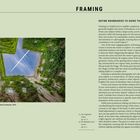 Titel: FRAMING. 

Beschreibung von Grenzen zur Lenkung des Auges. 

Bild zeigt von Efeu umrankten Innenhof mit sichtbarem Himmel.
