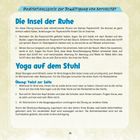 Mediationsspiele zur Bewältigung von Nervosität. "Die Insel der Ruhe", "Yoga auf dem Stuhl", "Übung: Twist zur Seite".