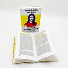 "Barbara Blaha: Funkenschwestern – Wie Feminismus alles besser macht." Buch mit Cover-Illustration einer Frau. Buch liegt offen.