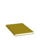 Kein Text vorhanden. Ein geschlossenes Buch mit einem olivgrünen Einband befindet sich auf einem weißen Hintergrund.