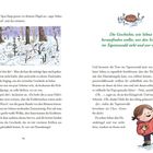 „Die Geschichte, wie Selma herausfinden wollte, wer den Schnee im Tapetenwald sieht und wer nicht.“ Ein Kind im Schnee.