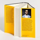 Rückseite eines Buches mit gelbem Cover. Links ein Zitat zur deutschen Wirtschaft. Rechts Autorvorstellung mit Bild.