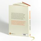 Das Buch "BRODER" von Dörte Hansen beschreibt die Geschichte zweier Brüder auf einem Hof. Links Textauszug, unten Logo.