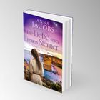 Text: "Anna Jacobs: Die Liebe unter neuen Sternen - Töchter des Südsterns." Eine Frau schaut auf eine Küstenlandschaft.