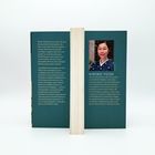 Linker Text beschreibt Hiroko Yodas Werk über japanische Spiritualität. Rechter Text gibt biografische Details. Bild einer Frau.