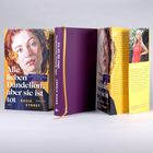 „Alle lieben Dandelion, aber sie ist tot“ von Rosie Storey. Ein gelbes Buch mit Porträt einer Frau.